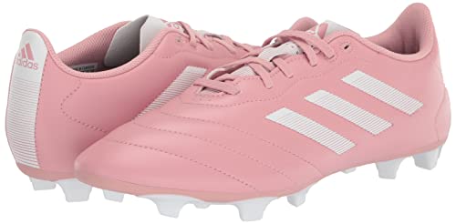 adidas Unisex Goletto VIII Firm Ground Soccer Shoe, Core Black/White/Red, 8 US Men