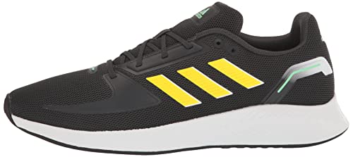 adidas Men's Runfalcon 2.0 Running Shoe, Black/White/Grey, 11