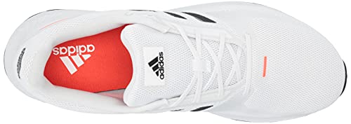adidas Men's Runfalcon 2.0 Running Shoe, Black/White/Grey, 11