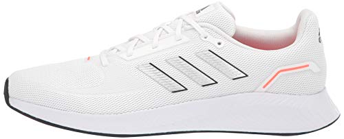 adidas Men's Runfalcon 2.0 Running Shoe, Black/White/Grey, 11