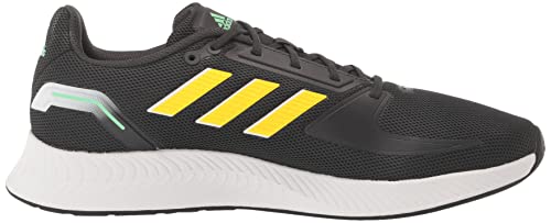 adidas Men's Runfalcon 2.0 Running Shoe, Black/White/Grey, 11