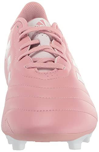 adidas Unisex Goletto VIII Firm Ground Soccer Shoe, Core Black/White/Red, 8 US Men