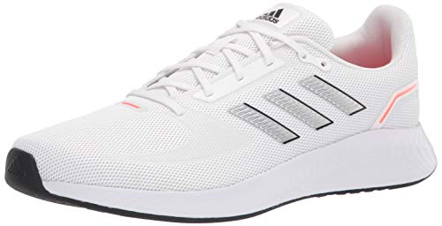 adidas Men's Runfalcon 2.0 Running Shoe, Black/White/Grey, 11