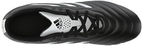 adidas Unisex Goletto VIII Firm Ground Soccer Shoe, Core Black/White/Red, 8 US Men