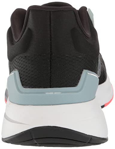adidas mens Eq21 Trail Running Shoe, White/Black/Grey, 9.5 US