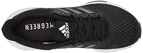 adidas mens Eq21 Trail Running Shoe, White/Black/Grey, 9.5 US