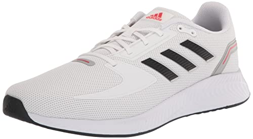 adidas Men's Runfalcon 2.0 Running Shoe, Black/White/Grey, 11