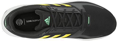 adidas Men's Runfalcon 2.0 Running Shoe, Black/White/Grey, 11