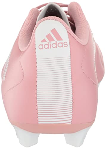 adidas Unisex Goletto VIII Firm Ground Soccer Shoe, Core Black/White/Red, 8 US Men