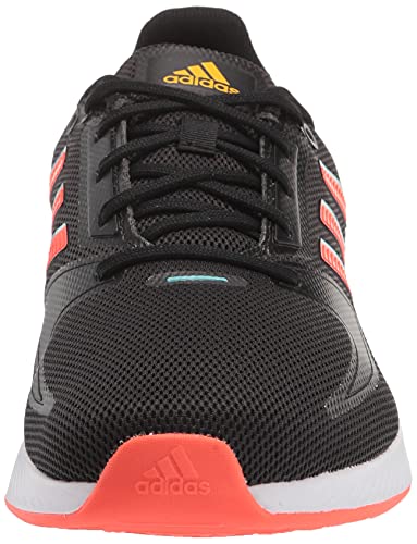 adidas Men's Runfalcon 2.0 Running Shoe, Black/White/Grey, 11