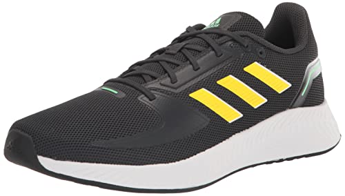 adidas Men's Runfalcon 2.0 Running Shoe, Black/White/Grey, 11