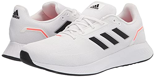 adidas Men's Runfalcon 2.0 Running Shoe, Black/White/Grey, 11
