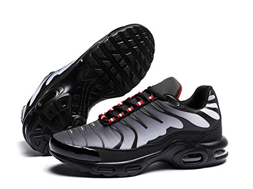 Socviis Men's Fashion Sneaker Air Running Shoes for Men Athletics Sport Trainer Tennis Basketball Shoes Grey 10