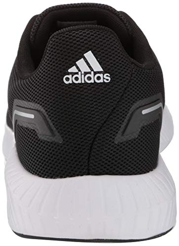 adidas Men's Runfalcon 2.0 Running Shoe, Black/White/Grey, 11