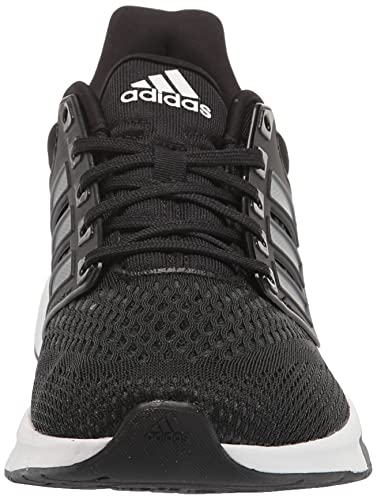 adidas mens Eq21 Trail Running Shoe, White/Black/Grey, 9.5 US
