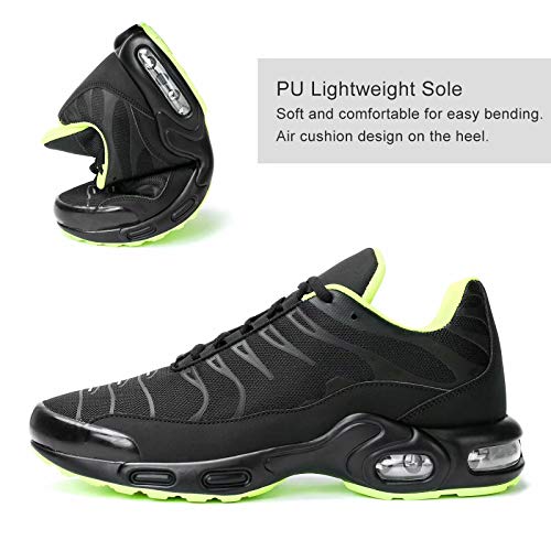 Socviis Men's Fashion Sneaker Air Running Shoes for Men Athletics Sport Trainer Tennis Basketball Shoes Grey 10