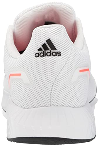 adidas Men's Runfalcon 2.0 Running Shoe, Black/White/Grey, 11
