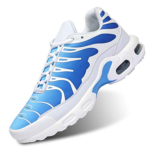 Socviis Men's Fashion Sneaker Air Running Shoes for Men Athletics Sport Trainer Tennis Basketball Shoes Grey 10