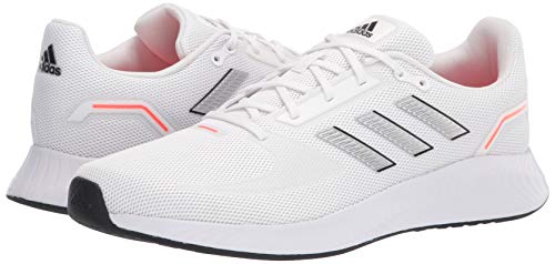 adidas Men's Runfalcon 2.0 Running Shoe, Black/White/Grey, 11