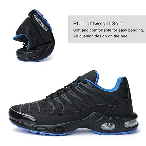 Socviis Men's Fashion Sneaker Air Running Shoes for Men Athletics Sport Trainer Tennis Basketball Shoes Grey 10