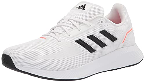 adidas Men's Runfalcon 2.0 Running Shoe, Black/White/Grey, 11