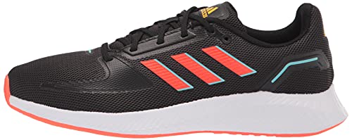 adidas Men's Runfalcon 2.0 Running Shoe, Black/White/Grey, 11