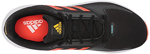 adidas Men's Runfalcon 2.0 Running Shoe, Black/White/Grey, 11