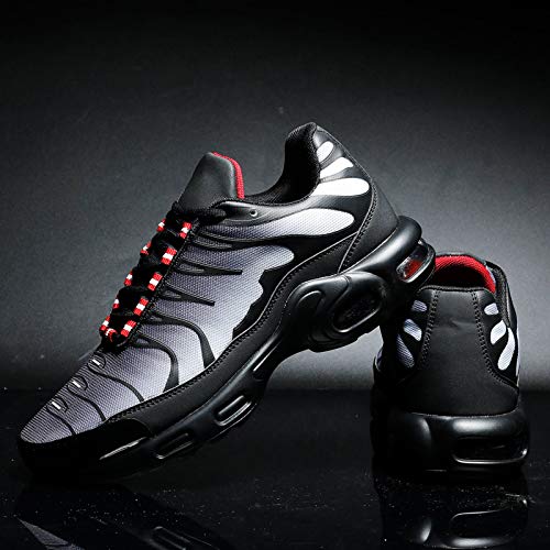 Socviis Men's Fashion Sneaker Air Running Shoes for Men Athletics Sport Trainer Tennis Basketball Shoes Grey 10