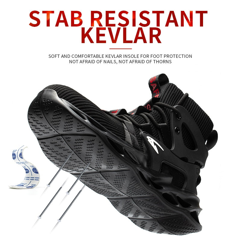 Puncture-Proof Work Sneakers Work Shoes