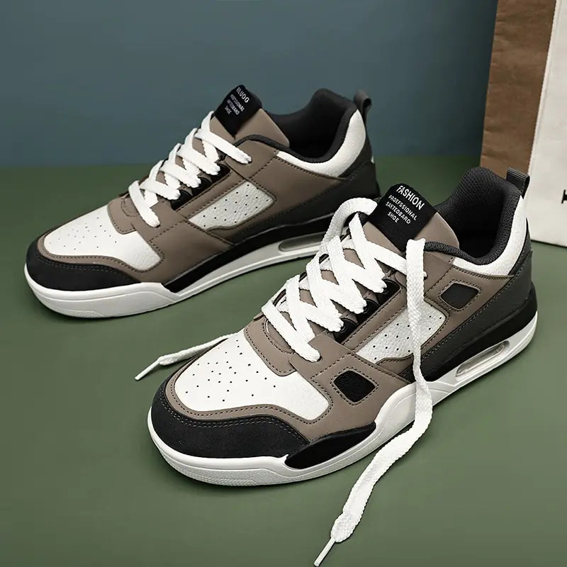 Men&#39;s Sports Training Sneakers Air Cushion Sports Shoes Outdoor Running Shoes Non-Slip Wear-Resistant Casual Shoes