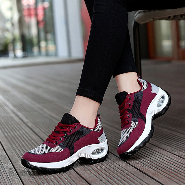 Woman Fashion Casual Women Sneakers Soft Women Vulcanize Sneakers Shoes Mesh Sneakers Women Shoes Sneakers Tenis Feminino