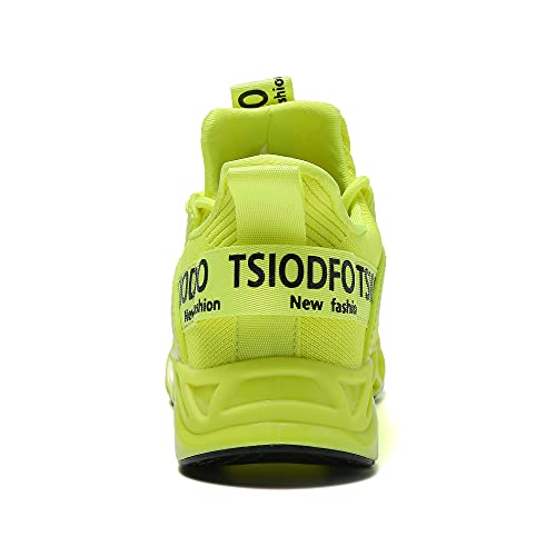 TSIODFO Slip on Sneakers for Women Casual Sport Running Shoes Athletic Train Tennis Walking Shoes Ladies Gym Workout Jogging Fashion Sneaker Pink Size 9.5