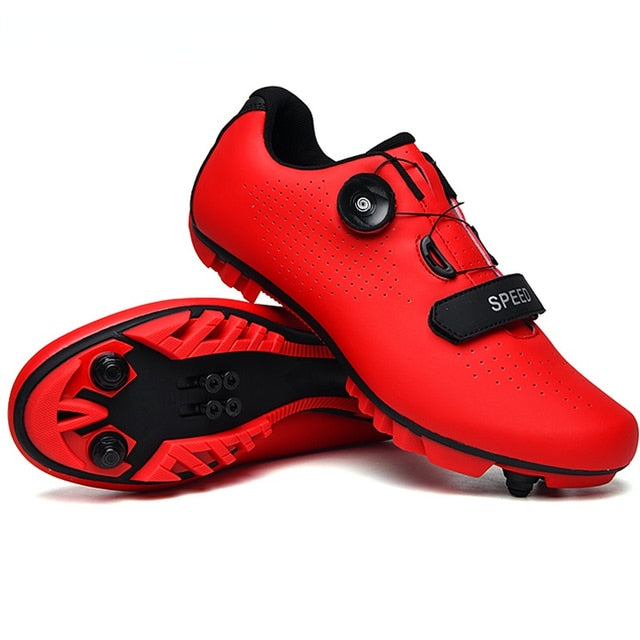 Professional Mountain Bike Shoes Cycling Sneakers MTB Men Road Speed Racing Women Bicycle Shoe Cleat Flat Sport Cycling Shoes