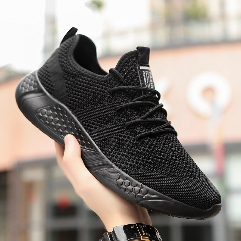 Men Light Running Shoes  Breathable Lace-Up Jogging Shoes for Man Sneakers Anti-Odor Men&#39;s Casual Shoes Drop Shipping