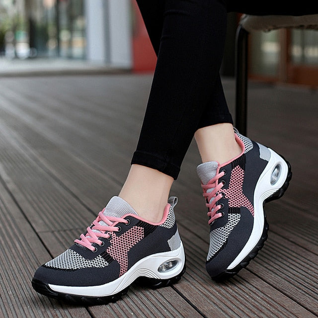 Woman Fashion Casual Women Sneakers Soft Women Vulcanize Sneakers Shoes Mesh Sneakers Women Shoes Sneakers Tenis Feminino