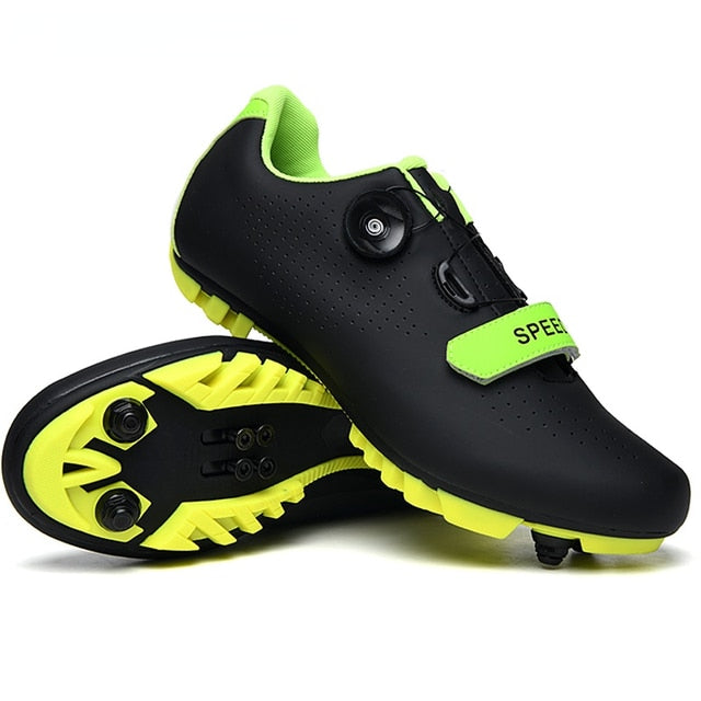 Professional Mountain Bike Shoes Cycling Sneakers MTB Men Road Speed Racing Women Bicycle Shoe Cleat Flat Sport Cycling Shoes